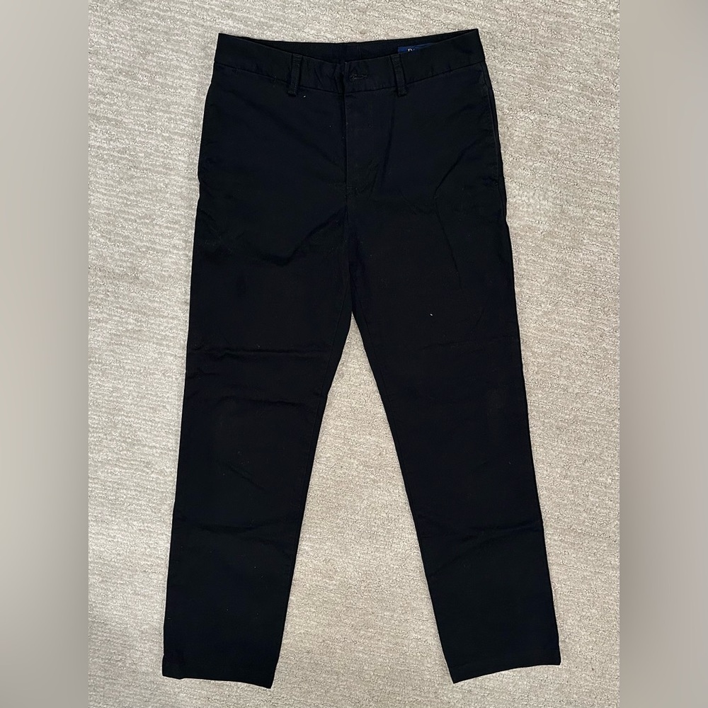 Black Twill Pant